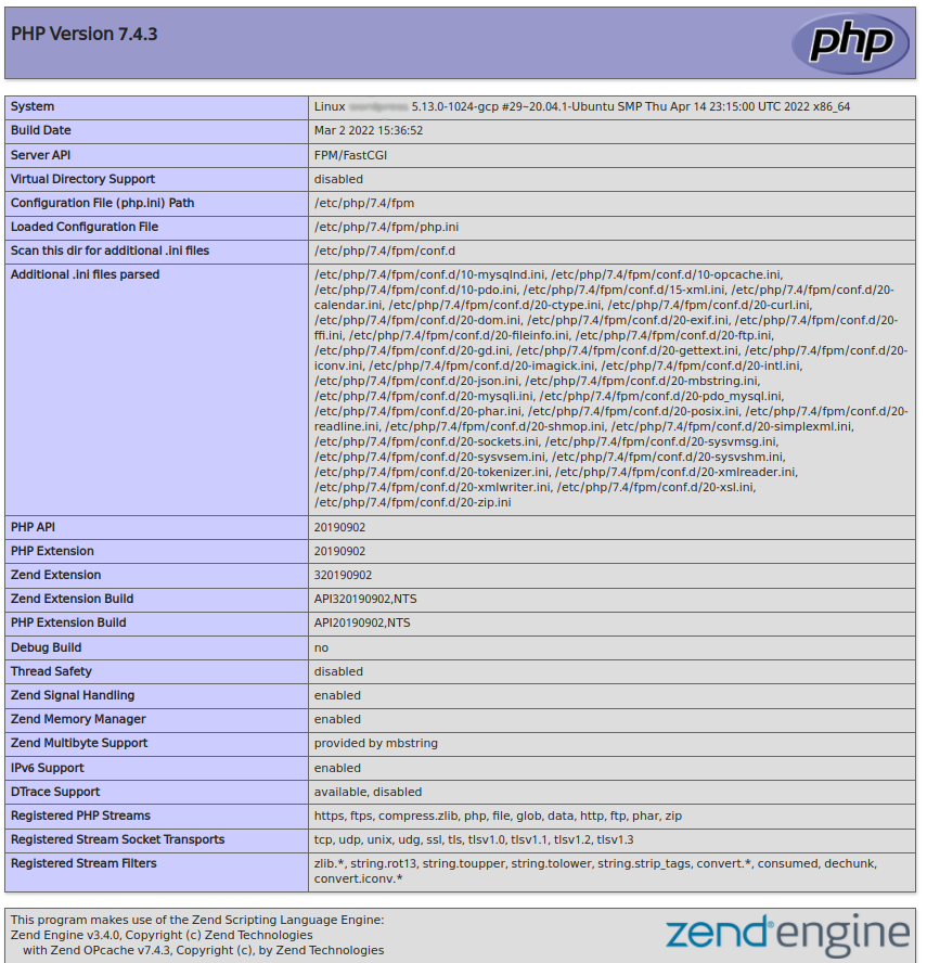 Install LEMP stack on Ubuntu 22.04 server